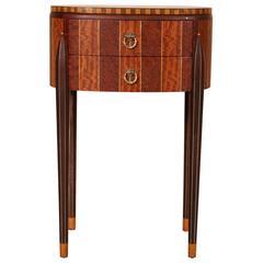 Art Deco Side Table in the Manner of Emile Ruhlmann