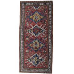 Antique Caucasian Kuba Soumakh Rug