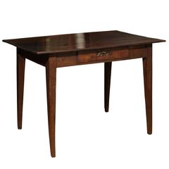 French Oak Side Table