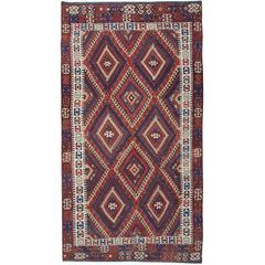 Antique Anatolian Turkish Kilim Rug 11