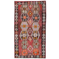 Antique Anatolian Turkish Kilim Rugs 11
