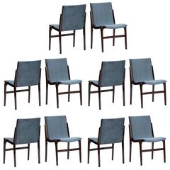 Set of Ten Axel Larsson Dining Chairs
