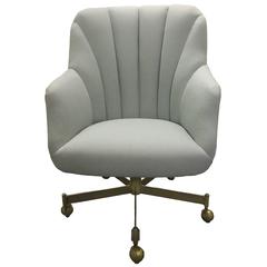 Mid-Century Ward Bennett for Brickel Newly Upholstered Desk Chair