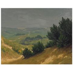 'a Grey Day' Oil on Canvas by Henk Dekker