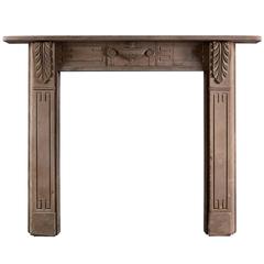 Carved Regency Sandstone Fireplace 1