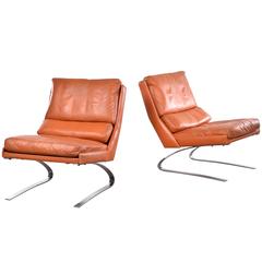 Reinhold Adolf & Hans-Jürgen Schröpfer Lounge Chairs for COR, Germany