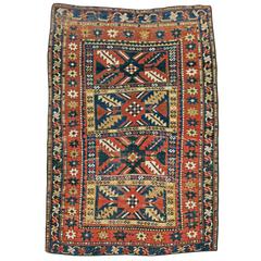 Antique Caucasian Kazak Rug 3