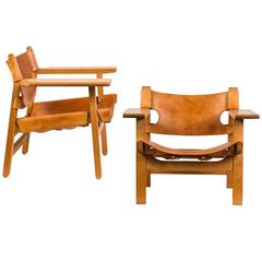 Spanish Chairs by Børge Mogensen