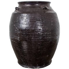 Urn Glazed Pottery Ming China