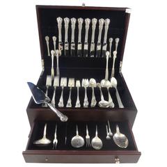 Old Master by Towle Sterling Silver Flatware Set for Eight Service 82 Pieces