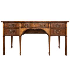 18th Century George III Mahogany Sideboard with Serpentine Front