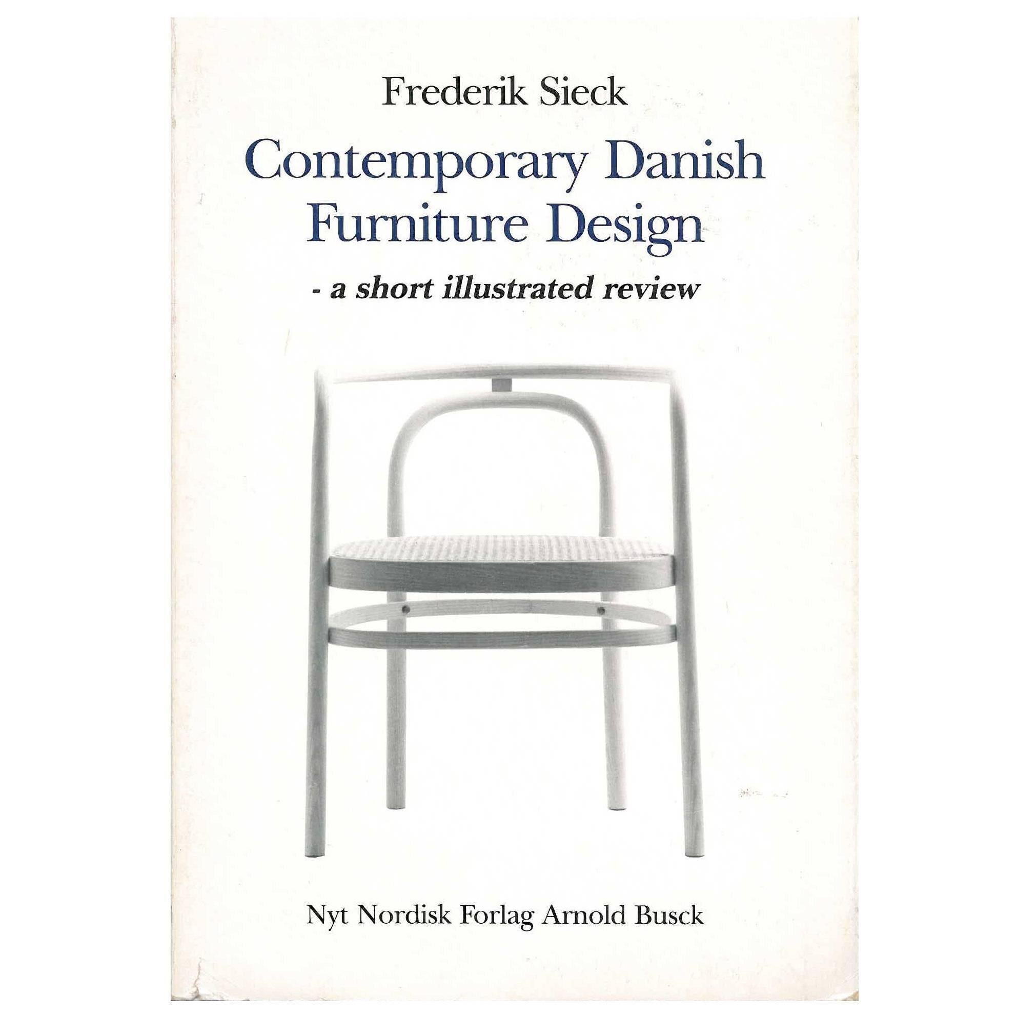 Contemporary Danish Furniture Design (Book) For Sale