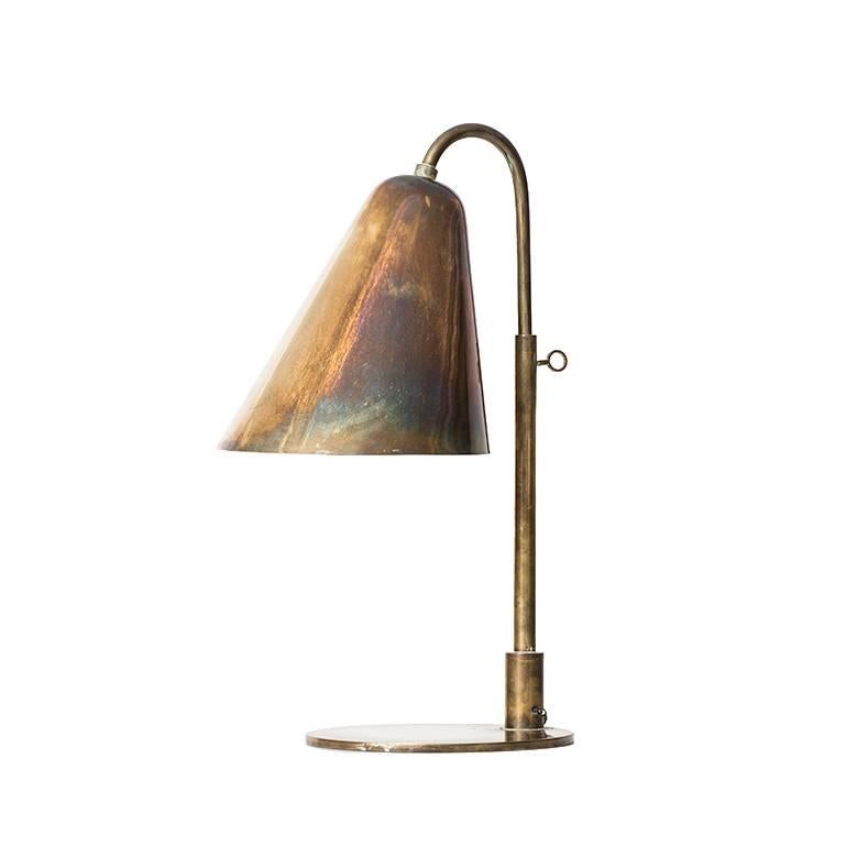 Vilhelm Lauritzen & Frits Schlegel Table Lamp by Fritzsche's Glashandel