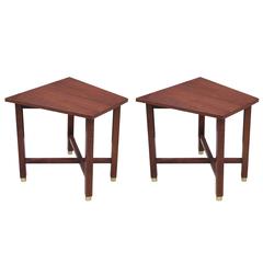Pair of Side Tables by Dunbar 5