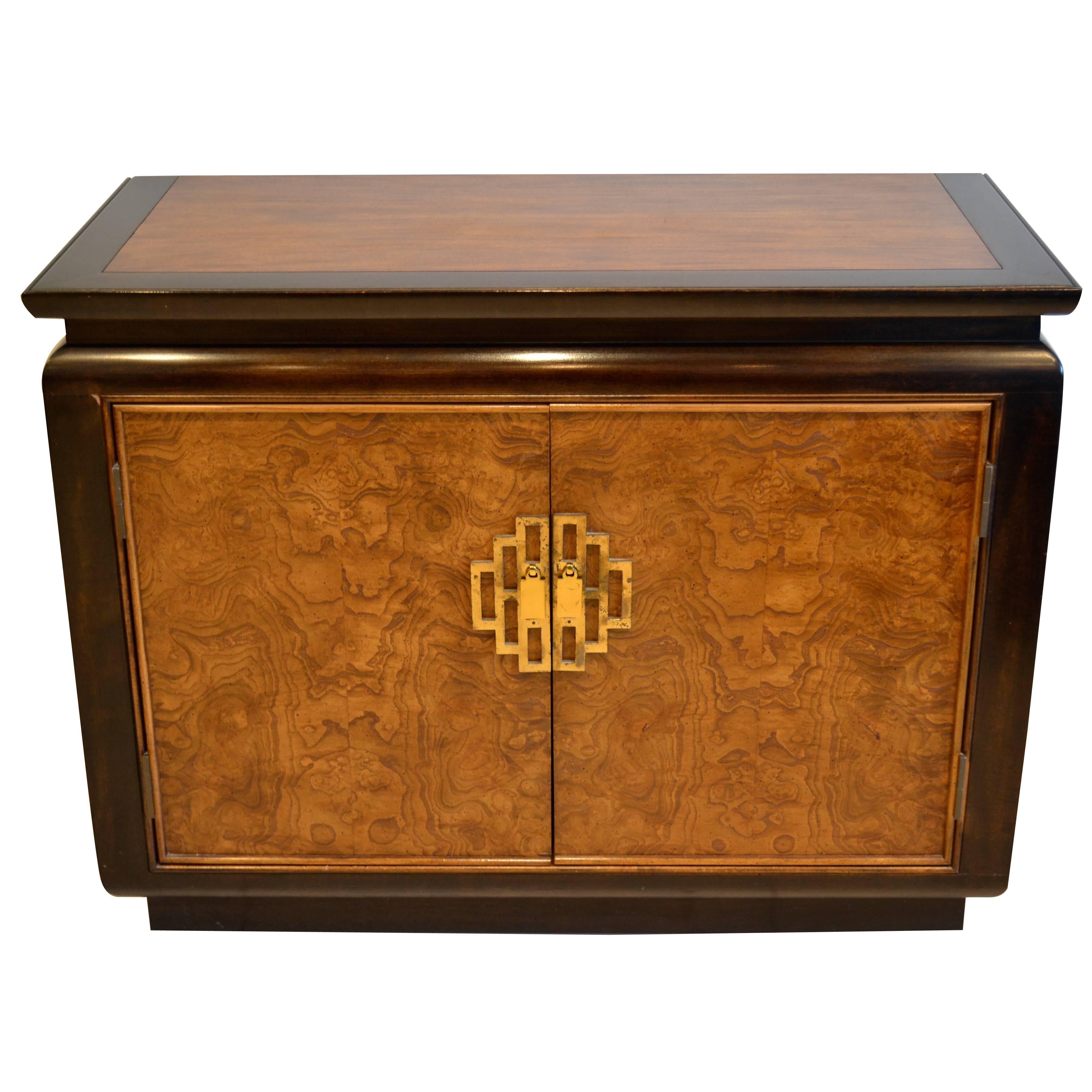 Asian Inspired Small Credenza by Chin Hua for Century Furniture, 1970s