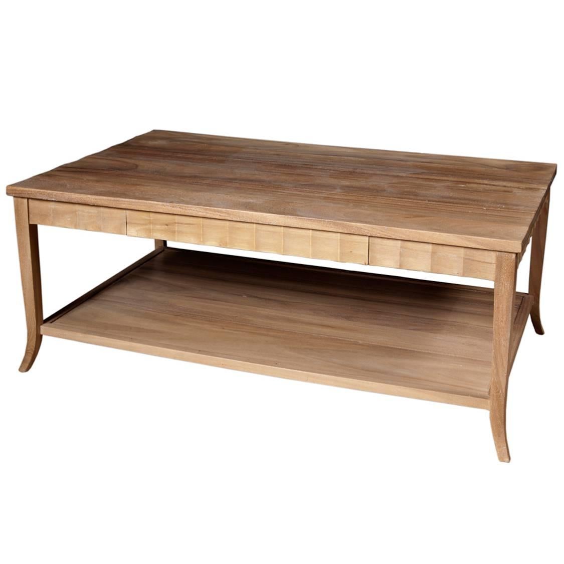 Heritage Wood Coffee Table