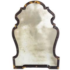 Mirror with Buffalo Horn Frame, Neo-Regency Style
