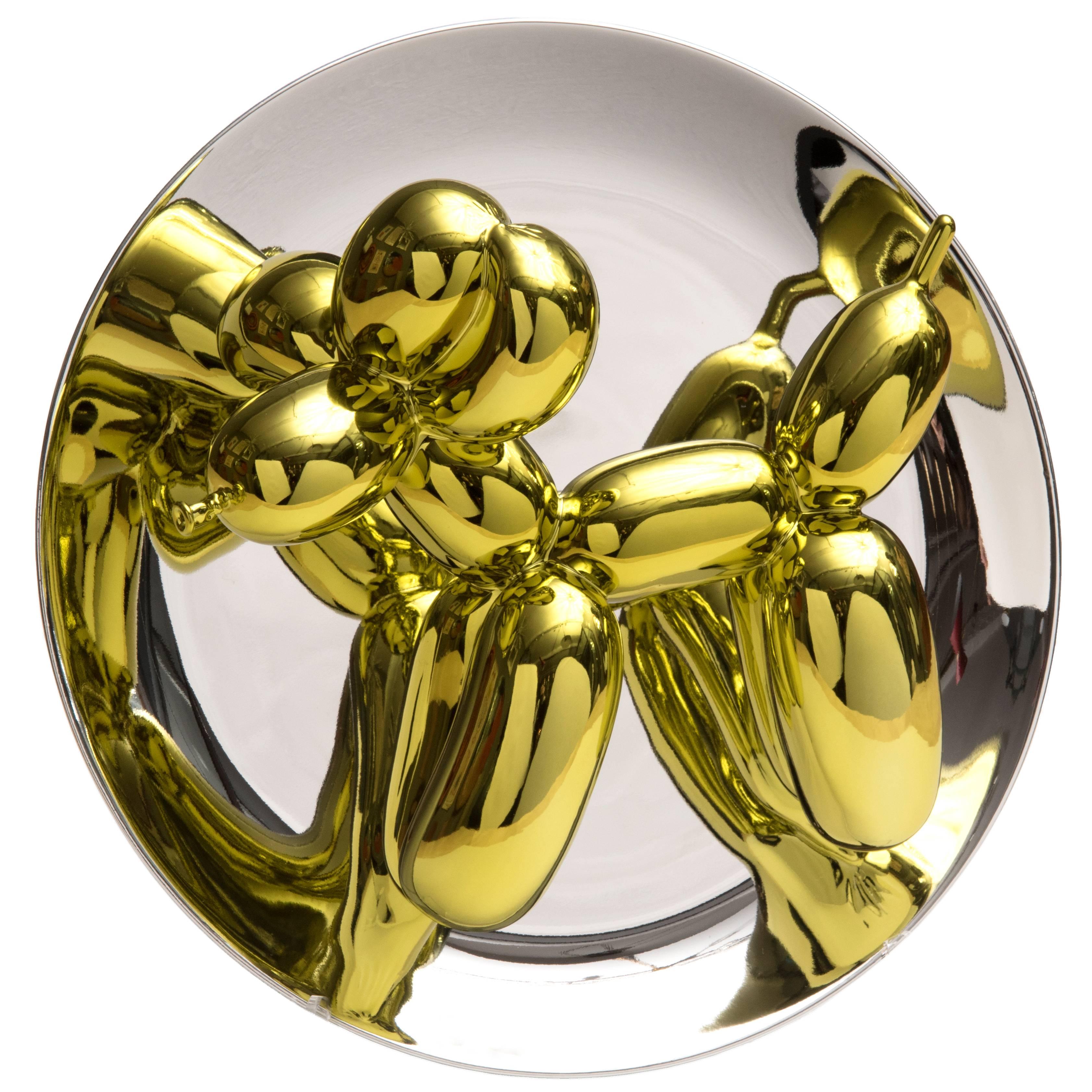 Jeff Koons Balloon Dog Yellow, 2015, Signed and Numbered For Sale