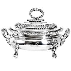 Antique Paul Storr Sterling Silver Sauce Tureen, 1820