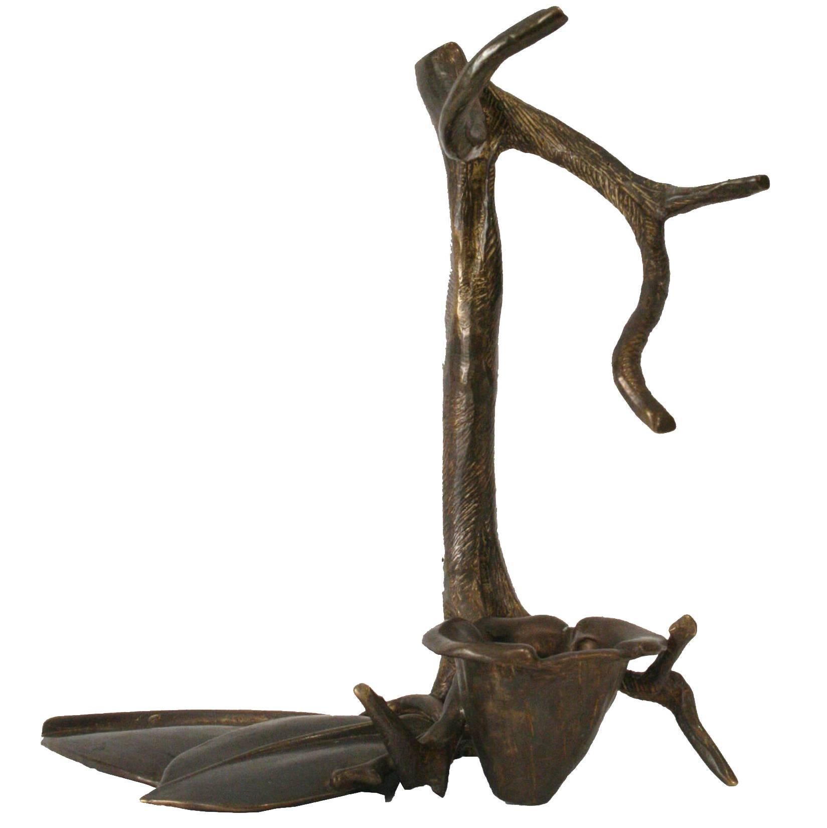 Coppia di sculture di Robert Lee Morris "Coppia di portacandele in piedi". in vendita