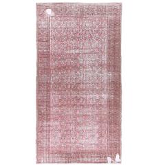 20th Century Pink Vintage Khotan Runner