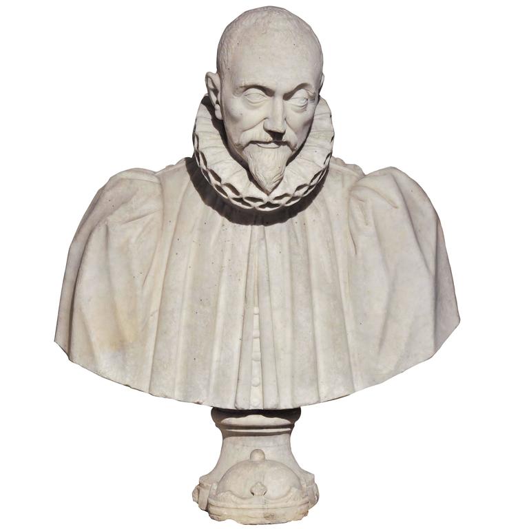 Late 16th Century Italian Bust of a Cardinal with a Ducal Coronet at ...