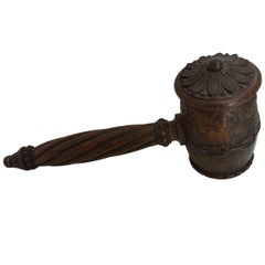 Victorian Ceremonial Wood Gavel, Late 19th Century