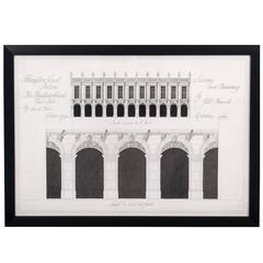 Architectural Survey Drawing of Hampton Court Palace