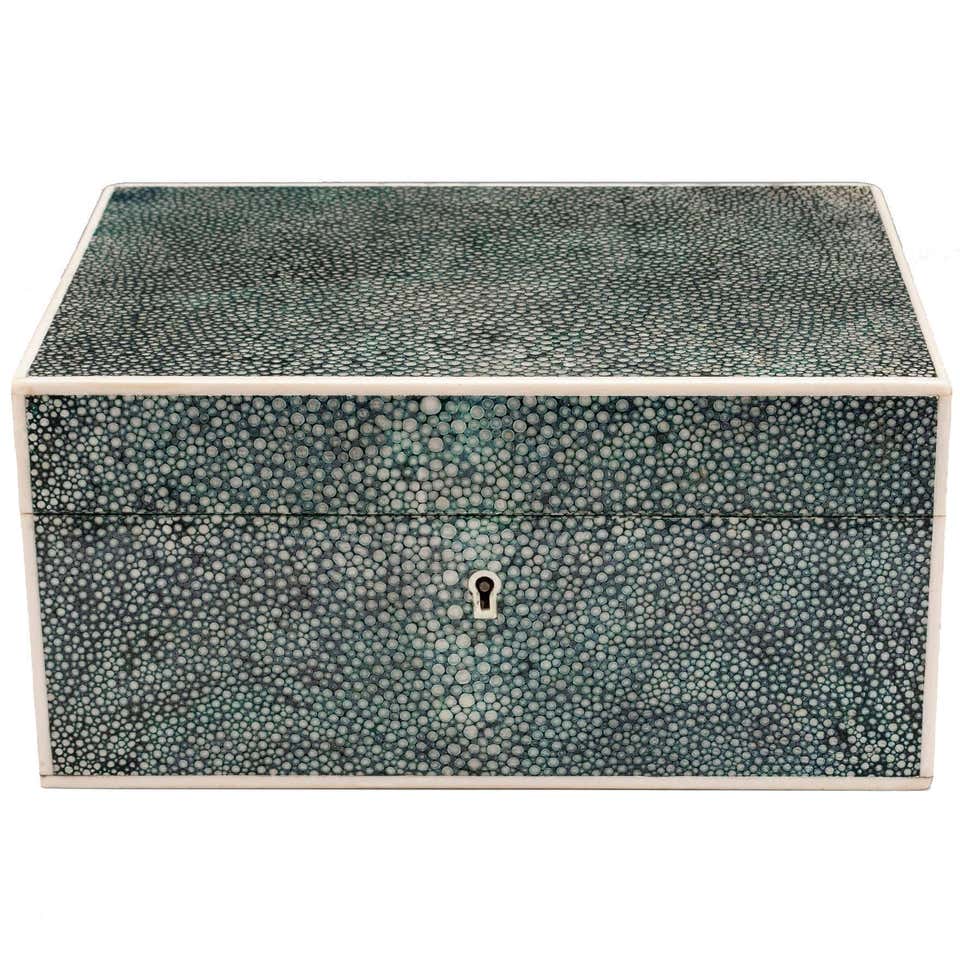Shagreen Cigar Box At 1stDibs shagreen-cigar-box-at-1stdibs