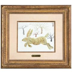 Oil on Canvas "The Jack Rabbit"