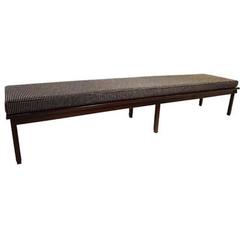 Long Mid-Century Bench in the Style of Ico Parisi circa 1965