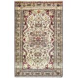 Outstanding Antique Isfahan Ahmad Rug