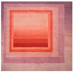 Handwoven Colorful Rug by Didier Marien 2