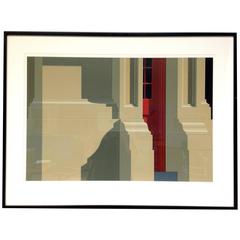 New York City Screenprint by Artist Hugh Kepets 10