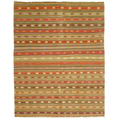 Vintage Turkish Kilim 10