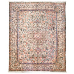 Antique Early 20th Century Kirman Rug