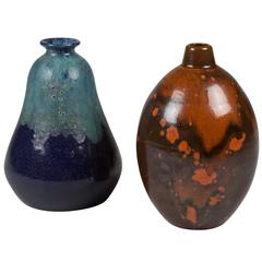 Two Ceramic Vases by Primavera, French, 1930s