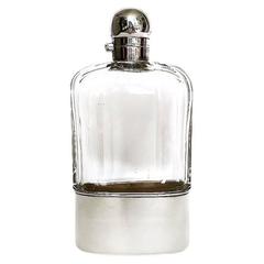 Antique English Hip Flask, circa 1910