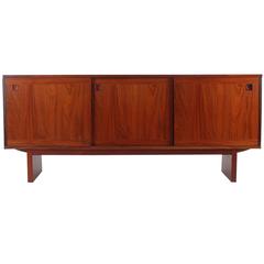 Mid-Century Danish Modern Rosewood Credenza or Cabinet after Niels Moller