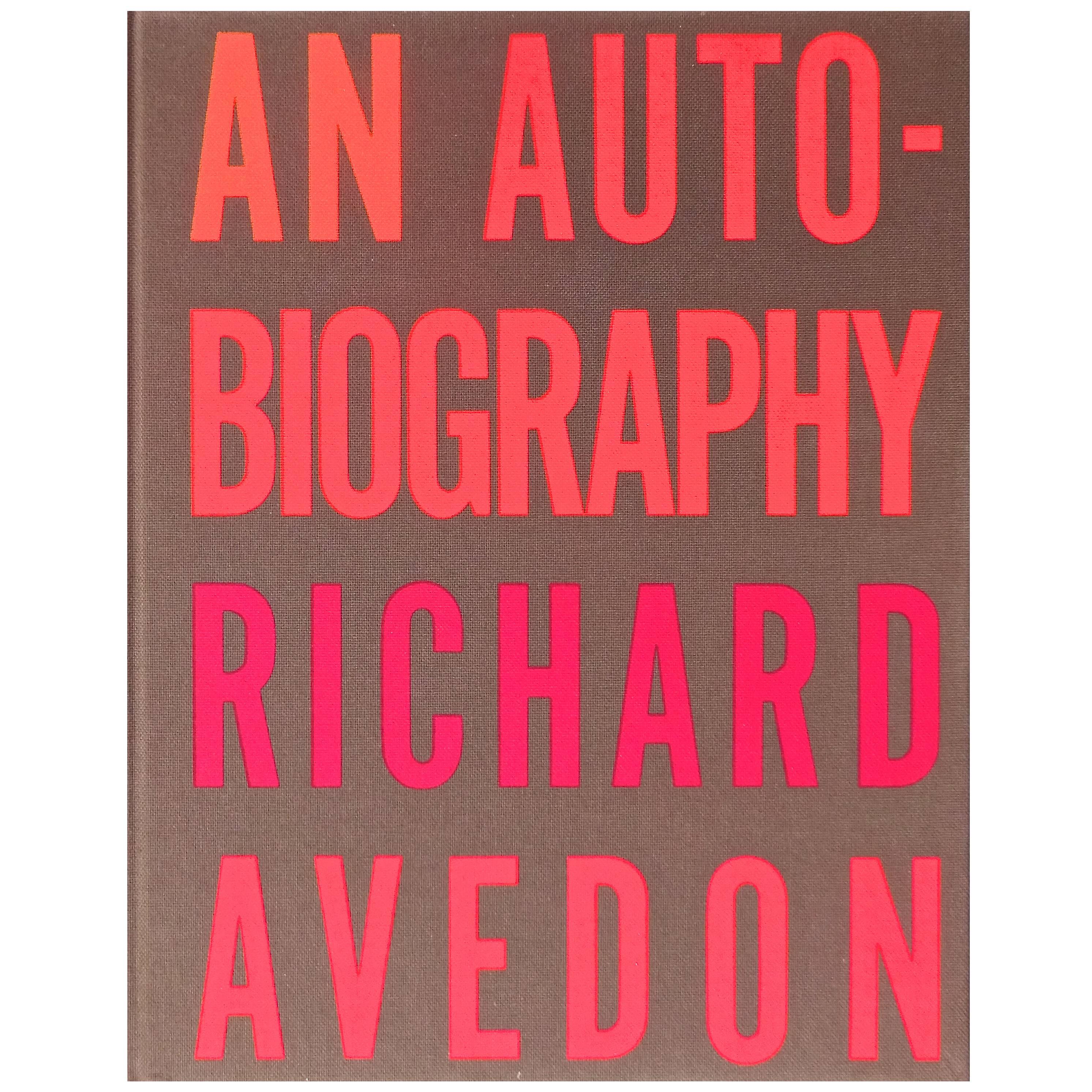 Rare Signed "An Autobiography" by Richard Avedon Book, First Edition, 1993 For Sale