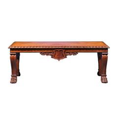 Antique Georgian Mahogany Bench