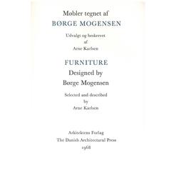 Furniture Designed by Borge Mogensen 'Book'