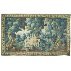 Flemish 17th Century Verdure Tapestry 1