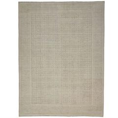 Modern Khotan Style Rug with Transitional Style in Muted Colors 5