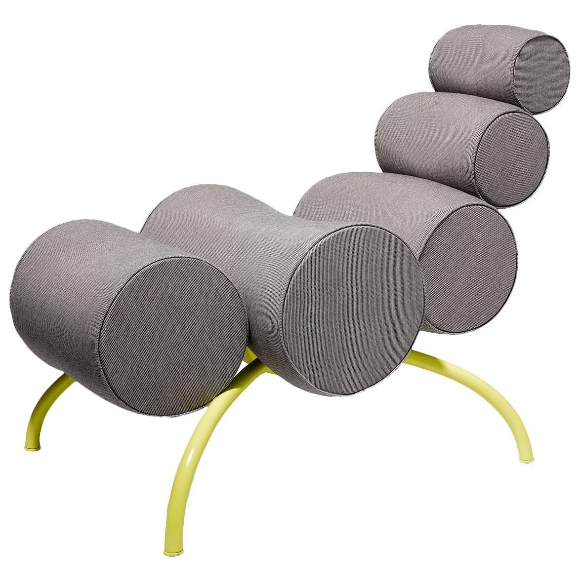 Child Mini Ant Chair by Philippe Nacson in Sunbrella Fabric with Steel Frame For Sale