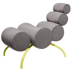 Child Mini Ant Chair by Philippe Nacson in Sunbrella Fabric with Steel Frame