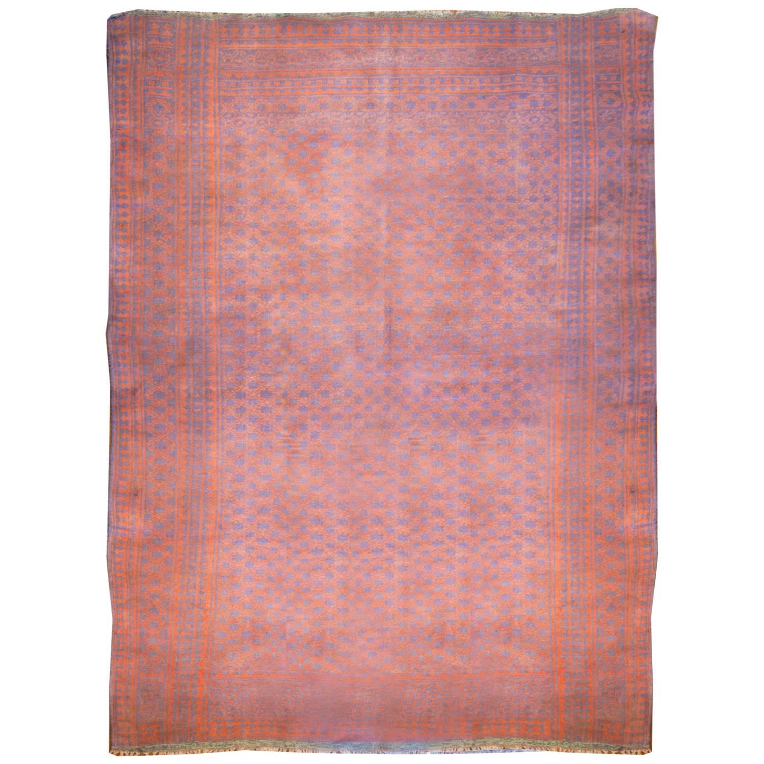 Early 20th Century Saveh Kilim Rug