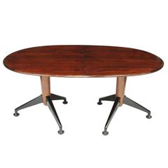 1950s Rosewood Extendable Dining Table by A J Milne for Heals 1
