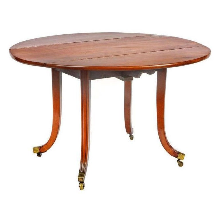 Irish DropLeaf Table For Sale at 1stDibs