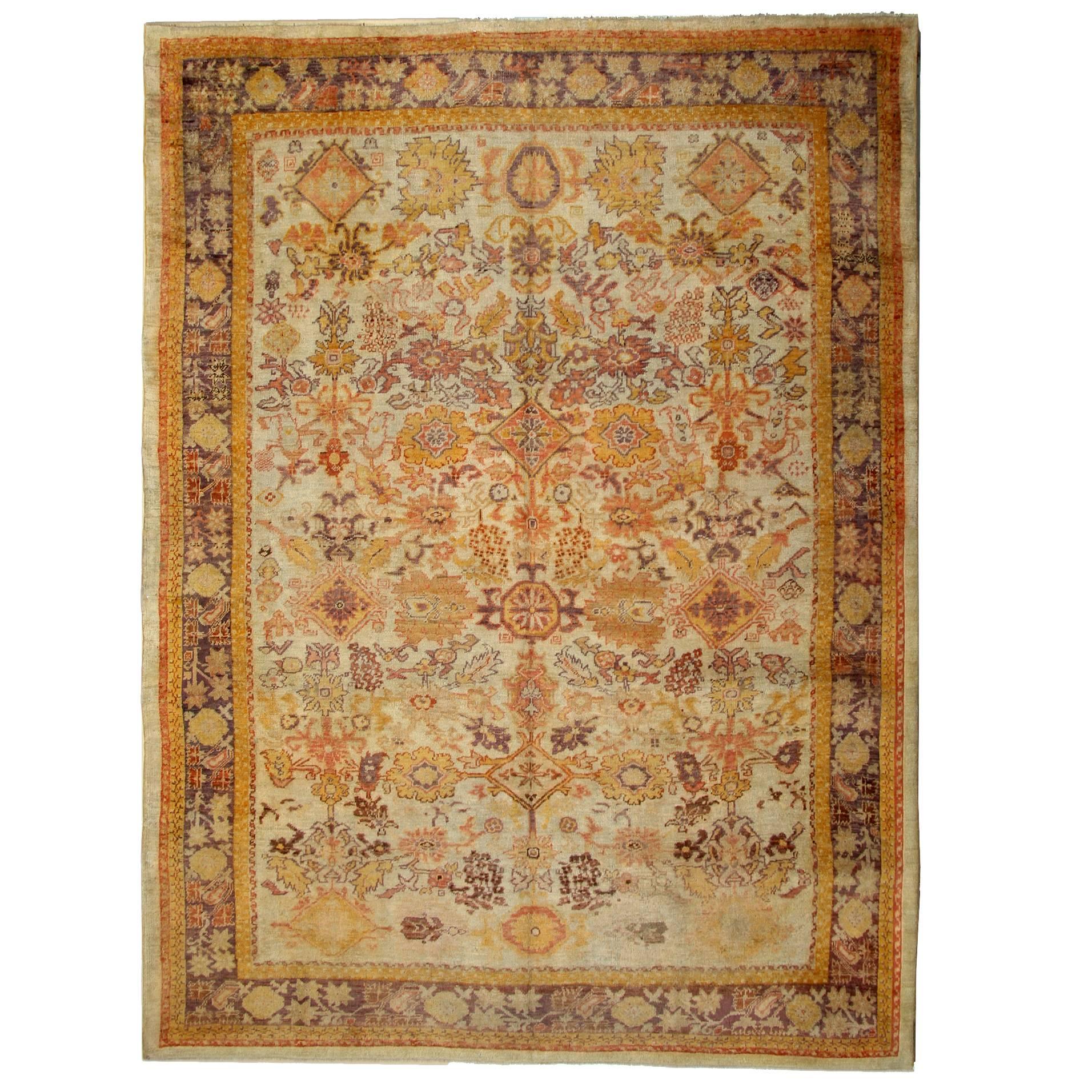 Handmade Carpet Antique Turkish Rugs Anatolian Oriental Rug for Home Decor